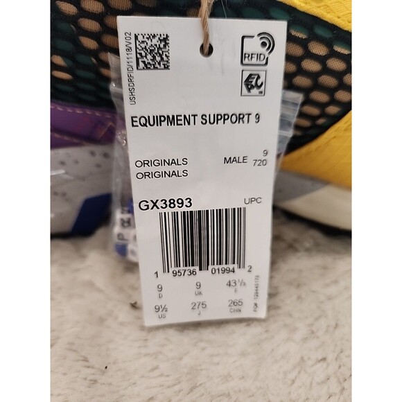 NEW Adidas Shoes Sneakers EQT Equipment Support 93 x Sean Wotherspoon‎ Mens 9.5